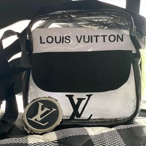 Stadium Approved Messenger Bag and Matching Compact Mirror